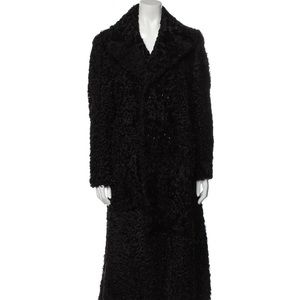 Black Astrakhan Fur Coat